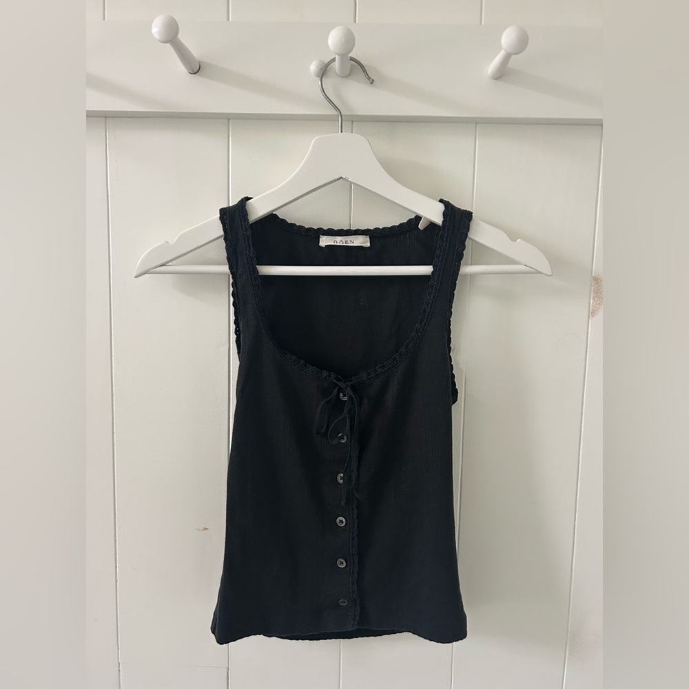 Dôen Lois Tank in Black, XS